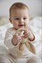 Natural Wooden Baby Teether with Muslin Detail – Oeko-Tex Organic Certified Fabric, Bpa-Free - 2