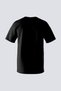 Unisex Regular Fit Printed T-Shirt 100% Cotton - Tuxedo Black - 2