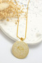 Gold Hat Ayetel Kürsi Written Protective Italian Chain 316L 45 cm Stainless Steel Necklace - 2
