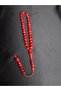 Red Powder Amber Quality and Stylish 33-Piece Prayer Beads - 3