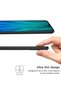 Redmi 9 Compatible Black Velvet Phone Case - 3