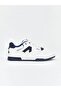 White Leather Look Boys' Sports Shoes (S6) - 2