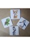 21 Sets of Wooden Matching Cards - 3