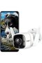TP-Link 2K Resolution Outdoor Security Wi-Fi CCTV Camera|Motion Detection and Notifications|Person Detection|Advanced Night Vision|Sound and Light Alarm|2-Way Audio| Google Home & Alexa(C310)