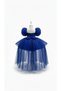 Girl's Beaded Detailed Tutu Dress, Balloon Sleeve Princess Model Special Occasion Dress - 2