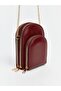 Leather Look Women's Shoulder Bag (S6) - 2