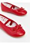 Bow Printed Girls' Ballerina Flats (S6) - 3