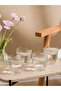 Colorless Glass Cup Set of 4 280 ml (S6)