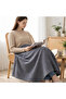 Thick Textured Single Wool Tv Blanket Sofa Shawl Knee Blanket 120X150Cm