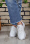 Comfort Skin Comfortable Sole Unisex Sneaker Sports Shoes White - 4