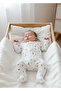 100% Cotton Baby Romper - Sailor Themed with Self-Attaching Booties and Snap Fasteners 0-6 Months - 2