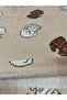 Unisex Children's Pajama Set Dog Pattern 100% Cotton Reported Interlock Fabric Crew Neck Long Sleeves - 4