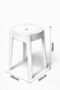4 Pieces of Stackable Plastic Stools with Non-Slip Bases - Multi-Purpose Stool for Home, Balcony, Garden Type - 4
