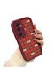 Samsung Galaxy A24 Compatible Trendy Quality Burgundy Color Ribbon Silicone Case Shock Absorbing Protection - 2