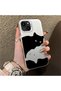 iPhone 13 Pro Compatible, Cute Cat Patterned Shock Protection Phone Case.