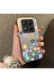Redmi Note 14 Pro 4g Compatible, Beautiful Floral Pattern, Shock-Protective Phone Case