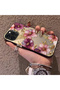 iPhone 16 Plus Compatible, Lightweight Luxury Floral Print Shock Protective Phone Case - 2