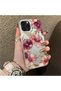 iPhone 13 Mini Compatible, Lightweight Luxury Floral Print , Shock Protective Phone Case