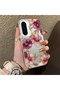 Samsung Galaxy A56 Compatible, Light Luxury Floral Pattern, Impact Protective Phone Case