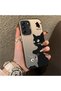 Samsung Galaxy S25 Fe Compatible, Cute Cat Patterned Shock Protection Phone Case.