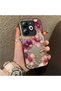 Tecno Spark 20C Compatible, Light Luxury Flower Pattern, Shock Protective Phone Case