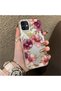 iPhone 12 Pro Compatible, Light Luxury Floral Pattern, Impact Protective Phone Case