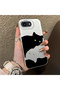 غطاء هاتف مقاوم للصدمات بنمط قطة لطيف، متوافق مع iPhone 16e.