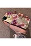 Realme C15 Compatible, Light Luxury Floral Pattern, Impact Protective Phone Case - 2