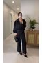 Vurda Black Satin Set