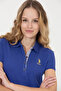 Women's Blue Basic T-Shirt 50248993-Vr212