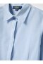 Multicolour striped cotton blend slim-fit shirt with classic collar - 6