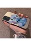 Samsung Galaxy A13 Compatible, Stitch Couples Design Shock Protection Phone Case. - 2