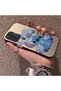 Compatible with Samsung Galaxy A52/A52S, Stitch Couples Design Shock-Proof Phone Case. - 2