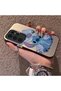 Samsung Galaxy S23 Ultra Compatible, Stitch Couples Design Shock-Proof Phone Case. - 2