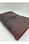Genuine Leather A5 Size Specially Designed Notebook Cover / Laser Printing of Any Custom Design Is Available - 4