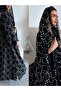 Polka Dot Lace Patchwork Cardigan (abaya) with Headscarf