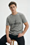 Los Angeles Printed T-Shirt |   Unisex Regular Fit Casual Tshirt - 2