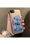 Compatible with iPhone 7/8/Se 2020 2022, Stitch Couples Design Shock Protection Phone Case.