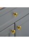 Metal Handle Gold Gold Drawer Furniture Kitchen Cabinet Cupboard Handle Knob Knob Handles - 3