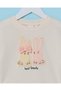 Infant Girls Ivory Bunny Embellished T-Shirt - 2
