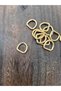 20 Pieces of Anti-Tarnish 1.5 cm D Ring Connecting Rings (20 Pieces) - 6