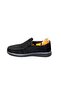 Men's Classic Elastic Laceless Nubuck Leather Shoes |   Orthopedic Poly Sole - 4