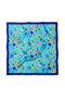 وشاح / باندانا منقوشة بالزهور مقاس 70×70 سم