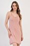 Women's Lace Thin Strap Light Pink Nightgown Tunic C7T8N2904