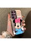 Samsung Galaxy S22 Ultra Compatible, Cartoon Mickey Mouse Pattern Shock Protection Phone Case.