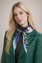 Women's Scarf Satin Multi-Colored Patterned - Bandana - 3