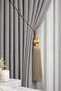 Gold Kukali Ceiling Bracket Curtain Collection Accessory Mink - 5