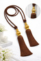 Gold Kukali Ceiling Bracket Curtain Collection Accessory Brown - 3