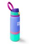 Deep Blue Colored Steel Thermos with Straw and Direct Drinking Feature 800 ml 38530 - 2