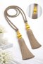 Gold Kukali Ceiling Bracket Curtain Collection Accessory Mink - 3